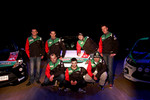 Zespół pucharu Castrol EDGE Fiesta Trophy. Z tyłu od lewej stoją: Aleksander Jaroszewicz, Radosław Typa, Rafał Stalmach, Dariusz Gurdziołek. Z przodu od lewej: Szymon Gospodarczyk, Hubert Ptaszek, Marcin Lisek. Zespół Pucharu Castrol EDGE Fiesta Trophy