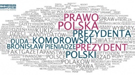 Media znały zwycięzców wyborów BIZNES, Polityka - „Na jedynkach” to chmura wyrazów najczęściej występujących na pierwszych stronach dzienników ogólnopolskich.