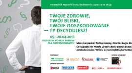 Rusza akcja: Twoje Zdrowie, Twój Bliski, Twoje Odszkodowanie – Ty Decydujesz! BIZNES, Prawo - Kwartalnik „Wypadki i Odszkodowania” zaprasza na społeczną akcję pomocy poszkodowanym, która w kwietniu zostanie przeprowadzona w 10 miastach woj. pomorskiego.