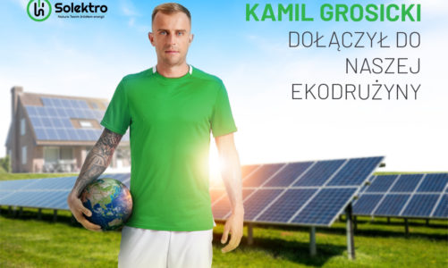 Grosicki w ekodrużynie SOLEKTRO